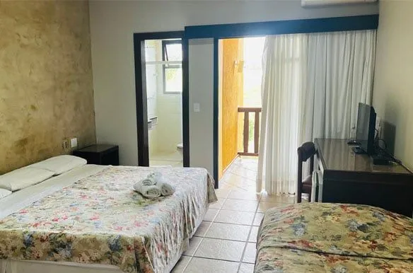 Quarto do Hotel Fazenda Horizonte Belo