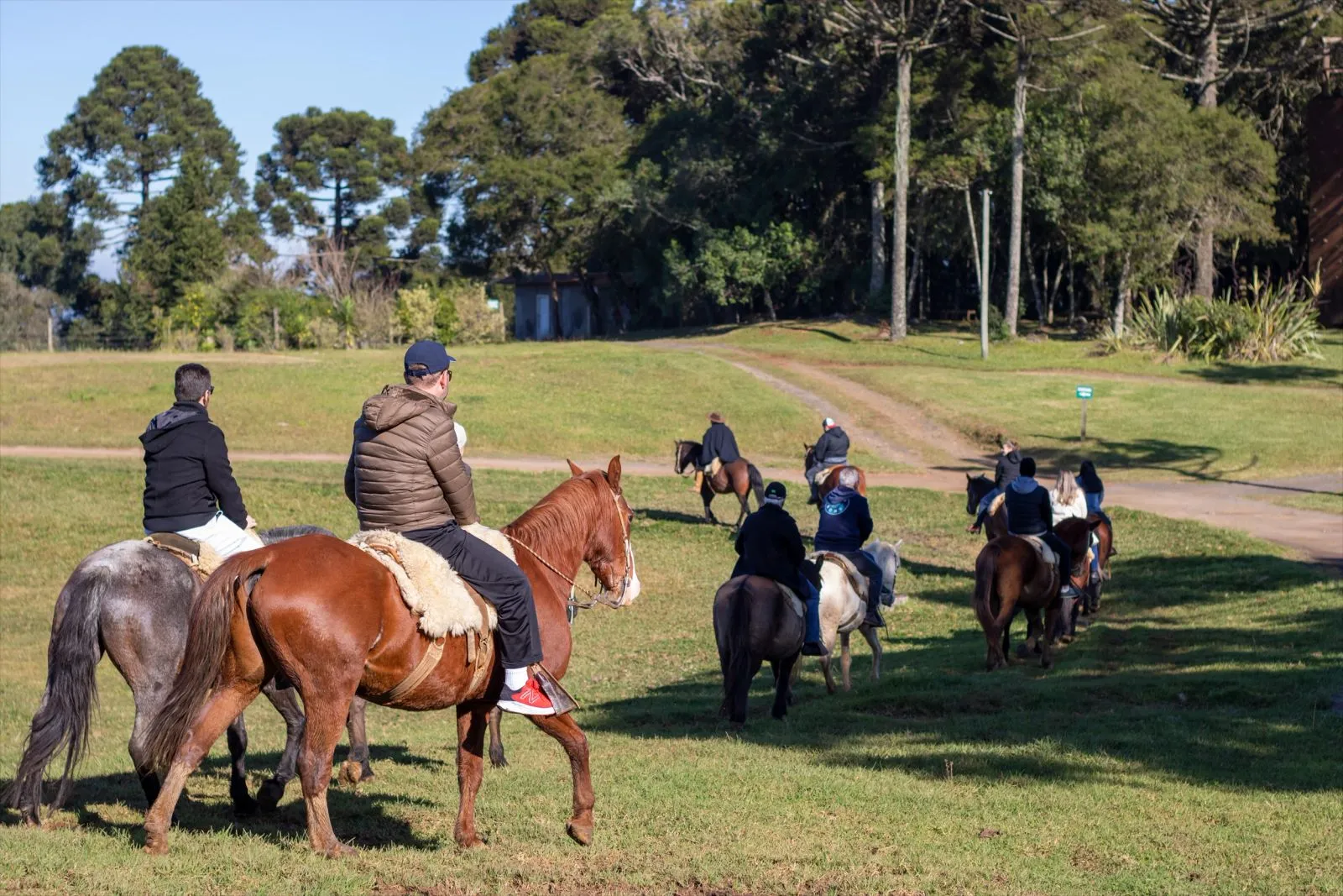 Cavalgada guiada pelos campos de altitude do Boqueirão Hotel Fazenda
