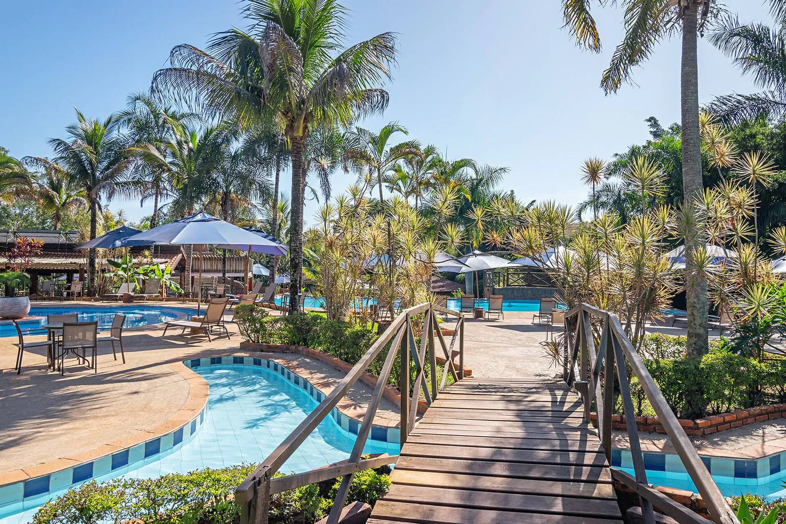 Piscinas do Recanto Alvorada Eco Resort