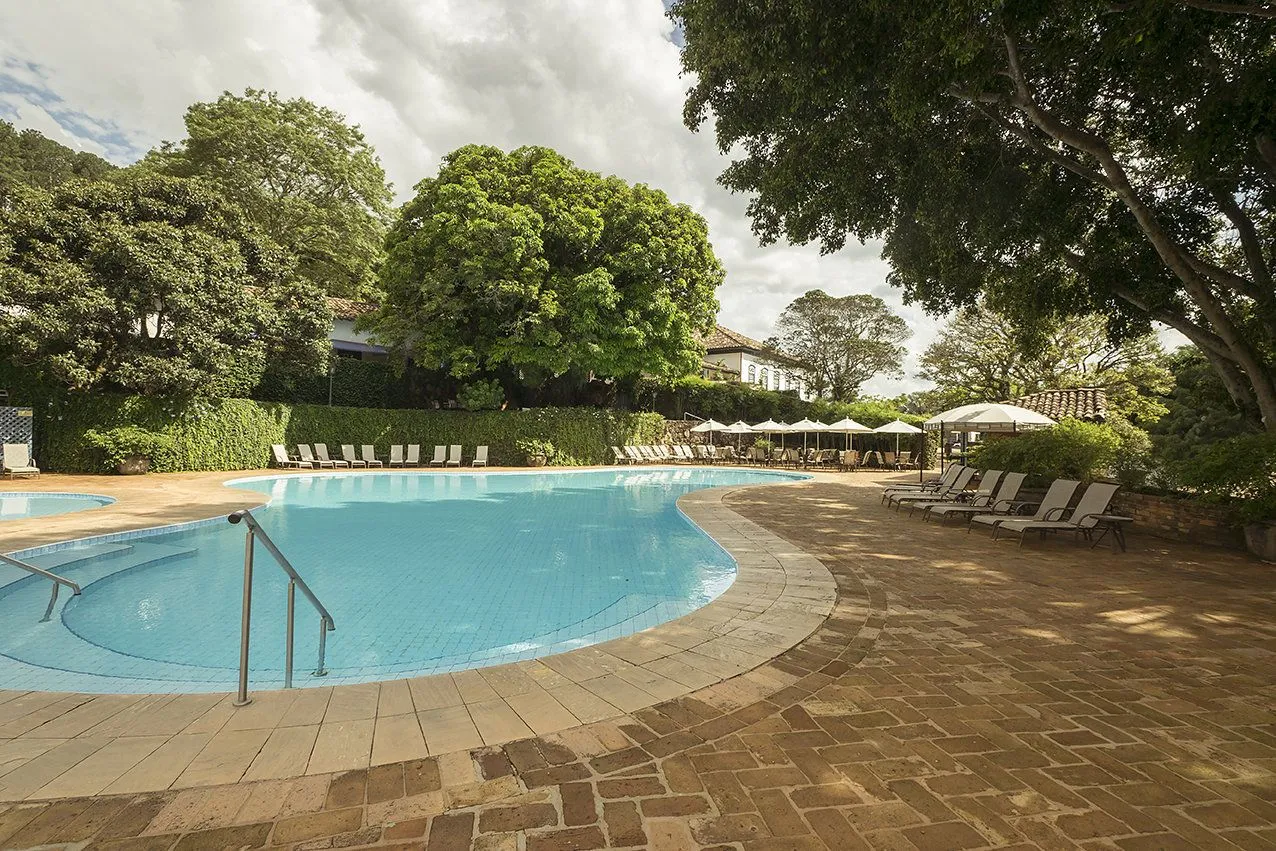 Piscina externa do Hotel Fazenda Dona Carolina