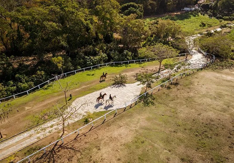 Cavalgada nas trilhas da Fazenda São Luiz da Boa Sorte