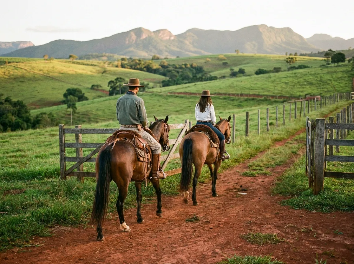 Hotéis fazenda com cavalgada