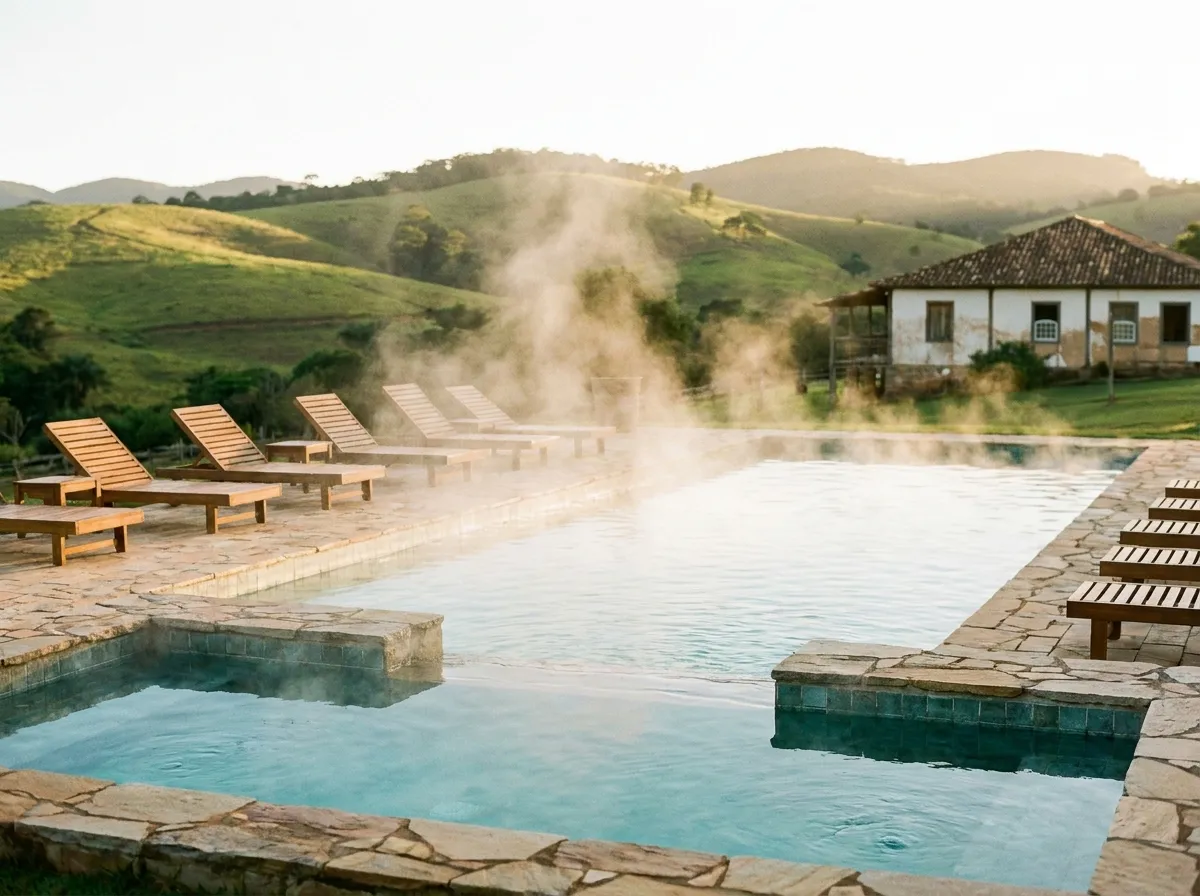Hotéis fazenda com piscina aquecida