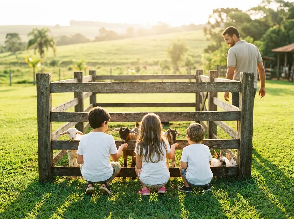 Hotéis fazenda com recreação infantil